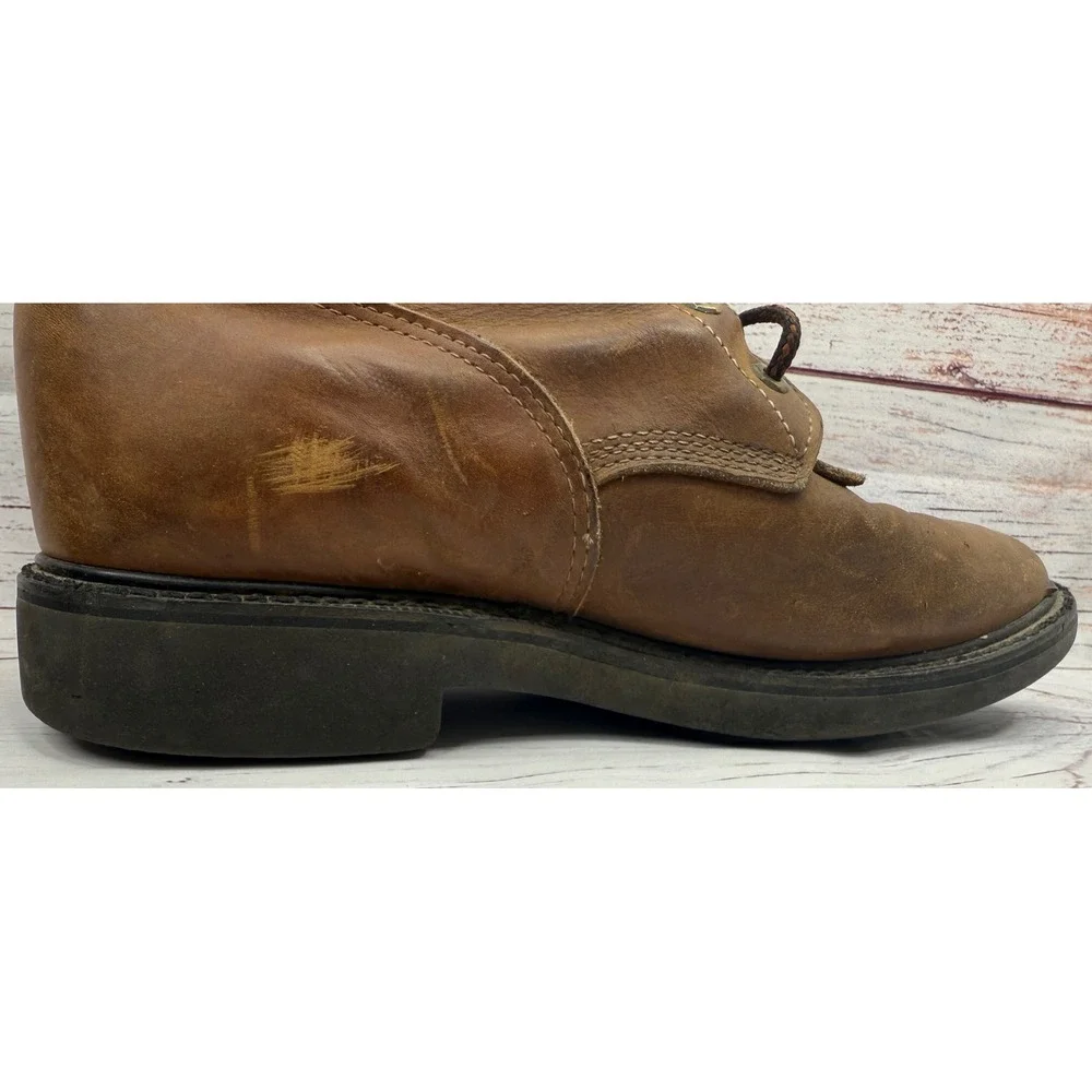 Justin Boots light scuffs